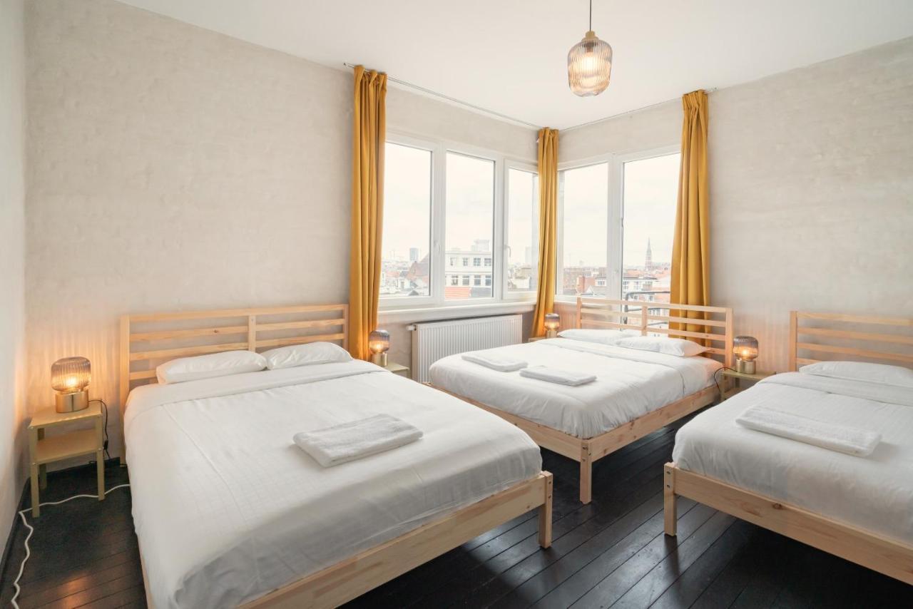 Apartments In The Heart Of แอนต์เวิร์ป ภายนอก รูปภาพ